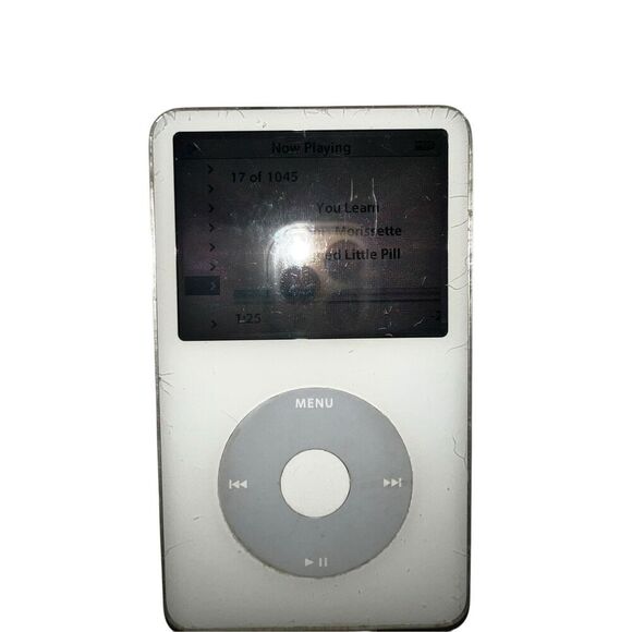 Apple iPod Classic 5th Gen 30GB MP3 Player - White - Picture 2 of 8